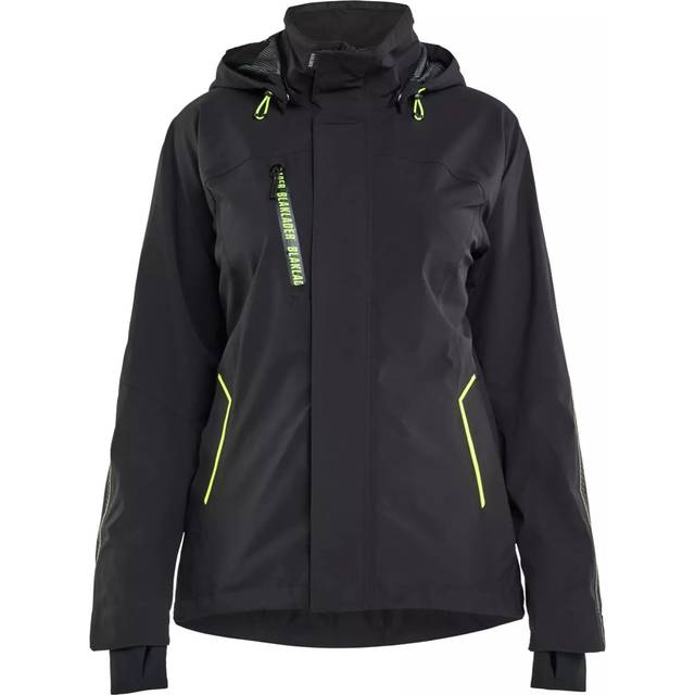 BLÅKLÄDER Skaljacka 44031917 Dam (Kulör: Svart / Varselgul Storlek: XS)