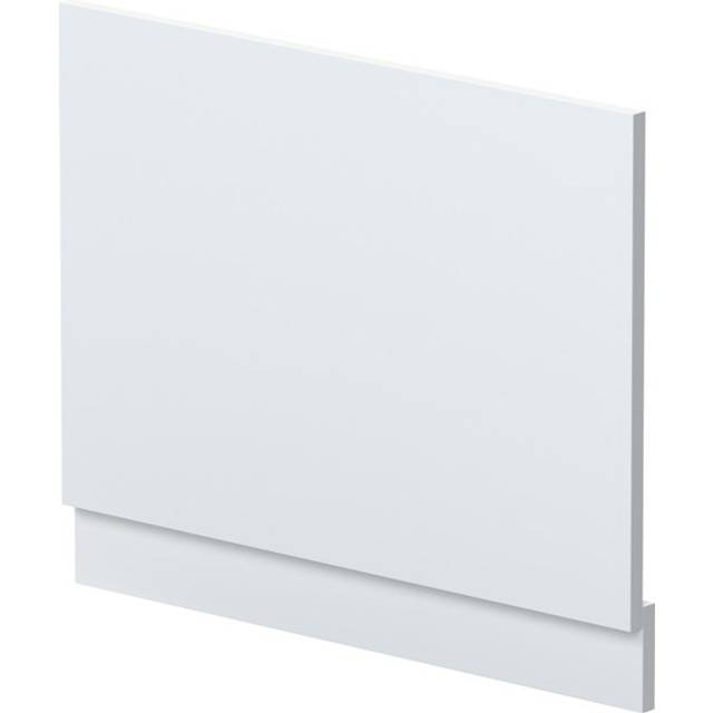 Fusion 700Mm Straight Bath End Panel And Plinth - Gloss White