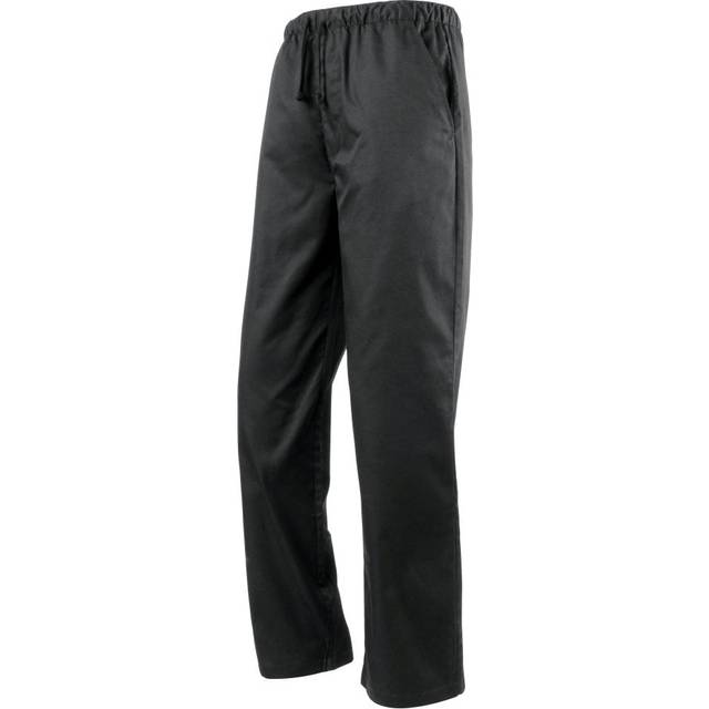 Premier PR553 Essential Chef&apos;s Trousers COLOUR: Black, Size: M