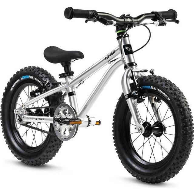 Barncykel Early Rider Seeker 14 Brushed Aluminium