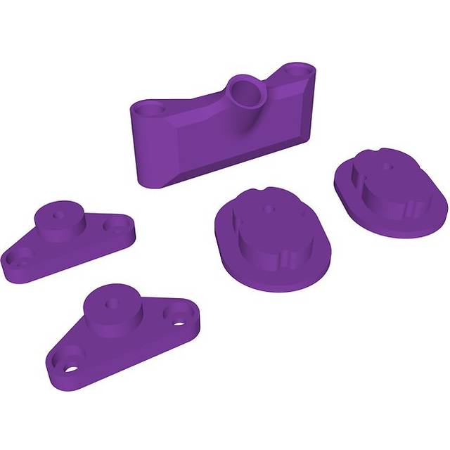 iFlight AOS V5 DJI O4 Air Unit (Lite) Adapter Set 3D Druck TPU Violett