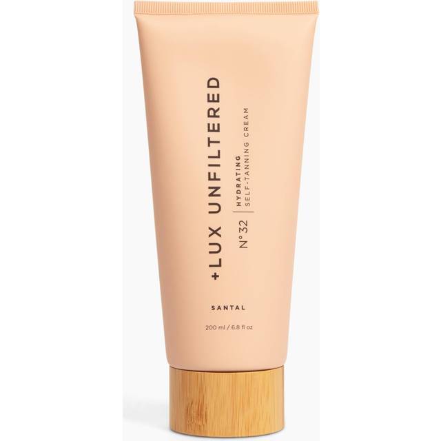Lux Unfiltered DEEP Gradual Self Tanning Cream in Santal  Hydrating Self Tanning Lotion  Gluten free  Vegan + Cruelty free Self Tanner  Luxuriou