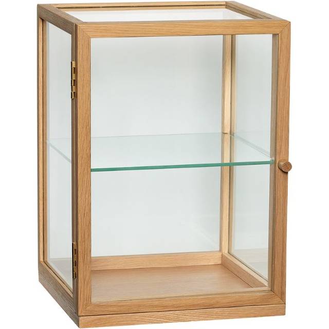 Hübsch Poetic Udstillingsmontre Small Natur Vitrineskab 32x40cm