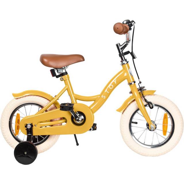 Stoy - 12" Vintage Cykel Gul - Gul