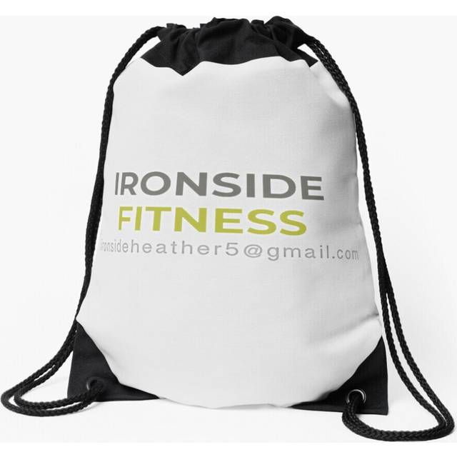 Drawstring Bag IRONSIDE FITNESS  Sport Gym Shoe Backpack