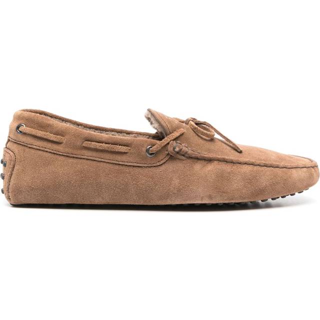 Tod's - Gommino loafers - men - Calf Suede/Rubber/Calf Suede - 7.5 - Brown