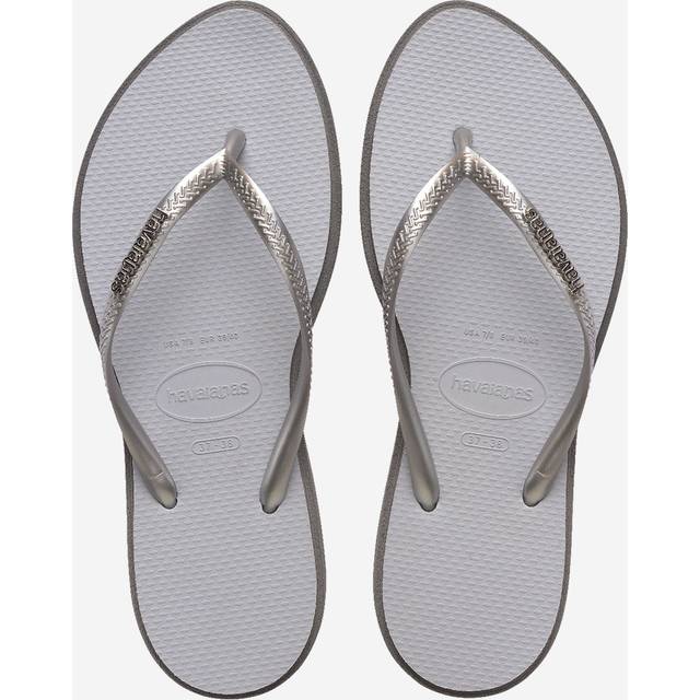 Slim Point Flip Flop Steel Grey - 3-4