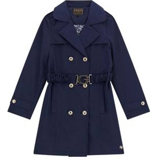 Girl's coat Guess Canvas - Bleu - 7 years