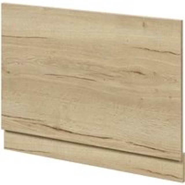 Wholesale Domestic MDF End Bath Panel with Plinth | Autumn Oak | 750mm