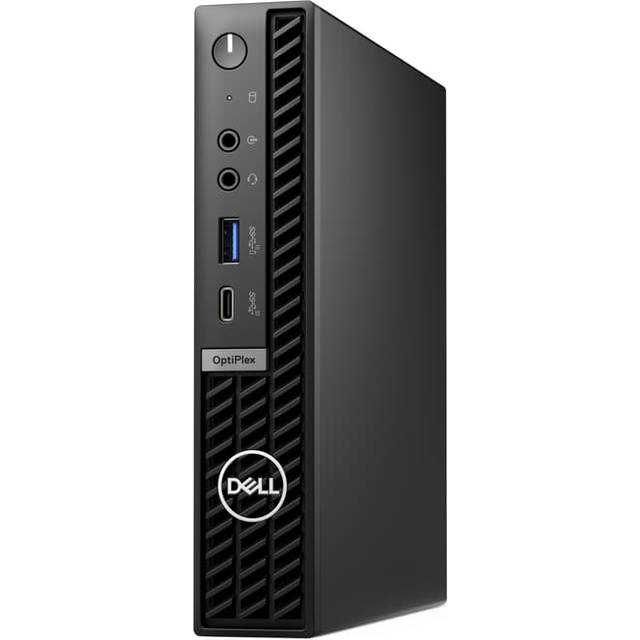 Dell Optiplex Micro Plus MFF, Intel Core i5-14500, 16 GB, 512 GB SSD, Win11 Pro, WiFi 6E, Bluetooth, inkl. tangentbord och mus, 3 års på-platsen-garanti