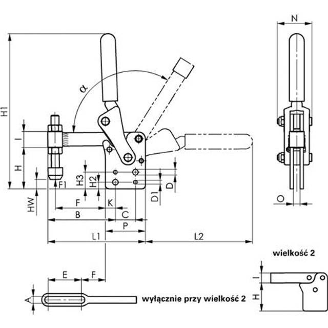Snabbspännare 6812P-6