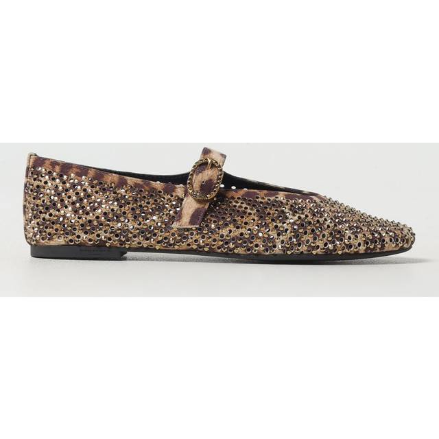 Kurt Geiger, Ballerinas, female, Brown, 4 UK, Naturno Ballerina Shoes for Women