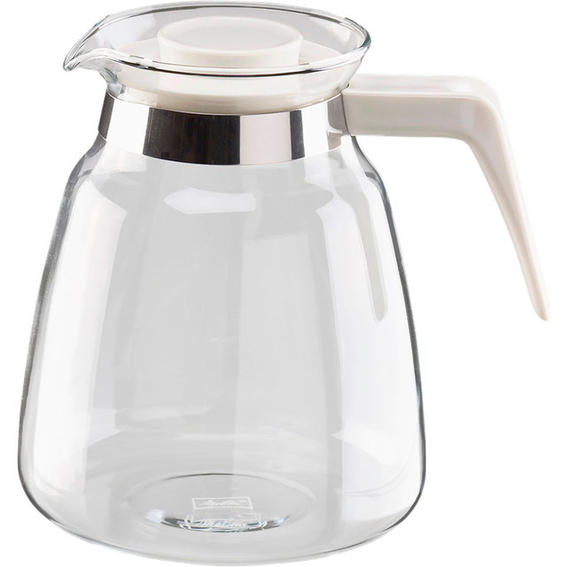 Melitta 41223 Glaskanna vit, för Aroma Grande