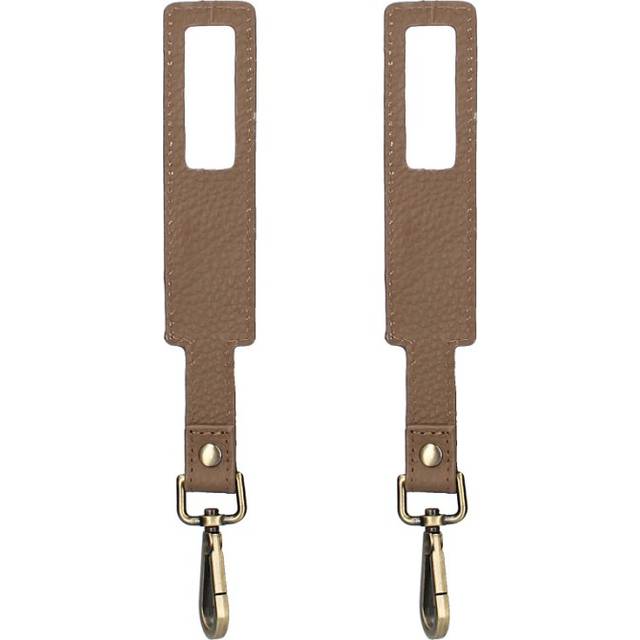 Kidzroom barnvagnskrokar Care Lovely Leather (Brun)