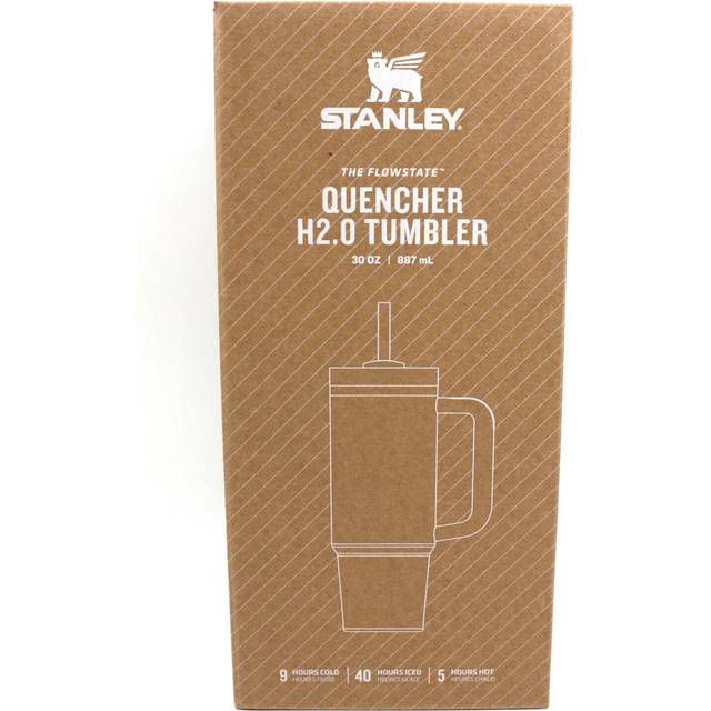 STANLEY Vacuum Quencher Twilight 880ml Cold Insulated Sturdy Straw Water Bottle Summer Outdoor Dishwasher Safe Warranty Japanese H2.0 0.88L (Genuine