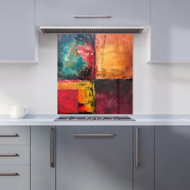 Warren Reed - Designer Artisan Japanese Knives In Focus Kitchen Splashback W700Mm X H650Mm, Multi
