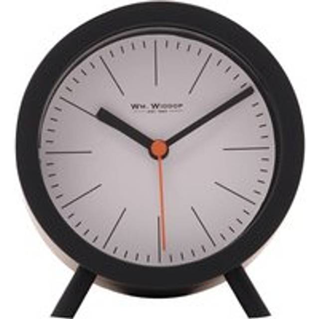 Widdop Sweep Alarm Clock - Black