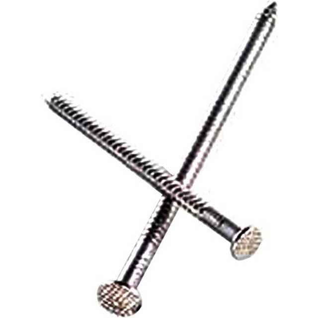 Simpson Strong Tie S20ACN5 Annular Ring Shank Common Hand Drive Nail 20d 4-Inch by 0.203 with 7/16-Inch Head Diameter  Stainless Steel