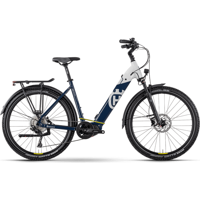 Husqvarna Cross Tourer CT3 Wave | Elcykel | Vit-Blå