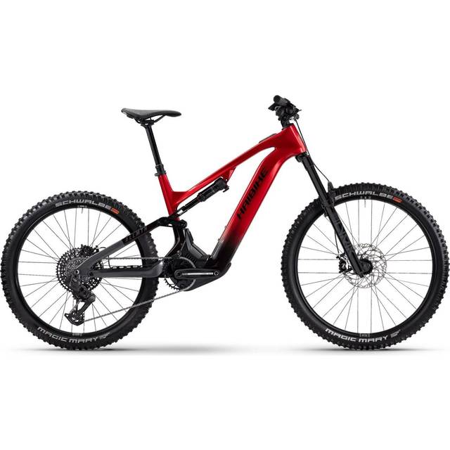 El MTB Haibike Allmtn CF 9 Black/Platinum Glossy L 2025