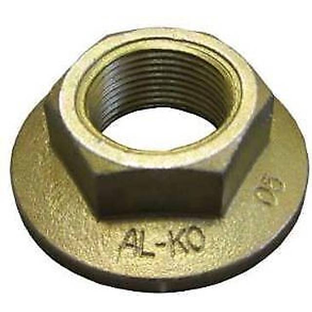 Al-ko One Shot 32mm Flanged Hub Nut Axle Caravan Trailer Towing - 581200