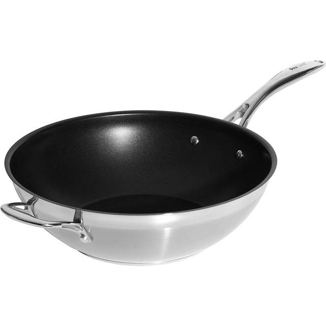 ProCook Professional Stainless Steel - Wok - 30cm