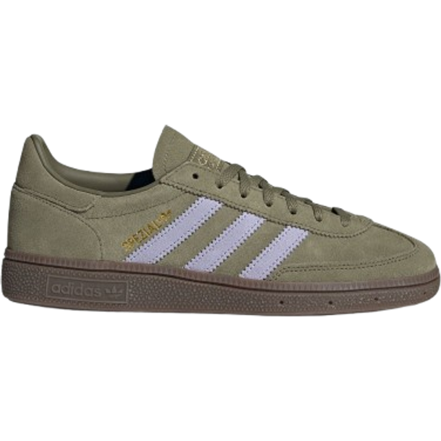 adidas Handball Spezial Sneaker (Focus Olive/Violet Tone/Gum5 - 6.5) - Size 6.5 - Men's