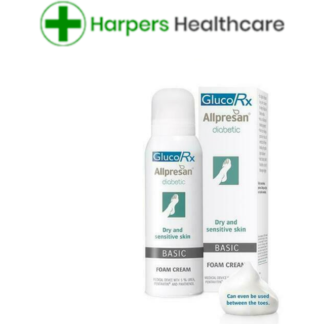 Allpresan Diabetic Foot Foam Cream Basic 300ml x1