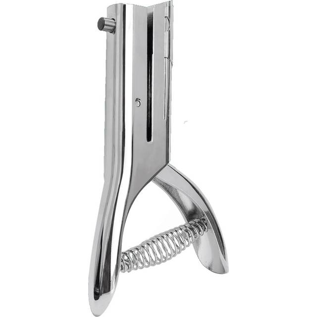 Hole Punch 1/8 Inch, Heavy Duty Hole Punch, Paper Card Portable Handheld Long, 2 Inch Reach Deep (3Mm)