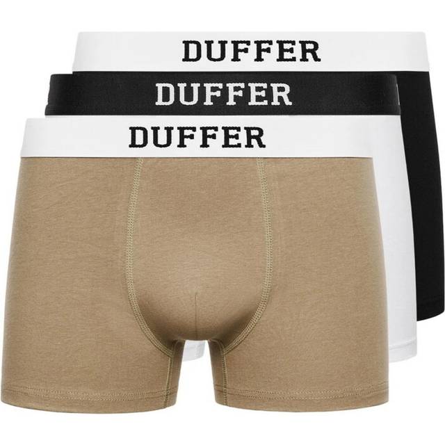 (XL, Multicoloured) Duffer Mens Skipper Boxer Shorts (Pack of 3)