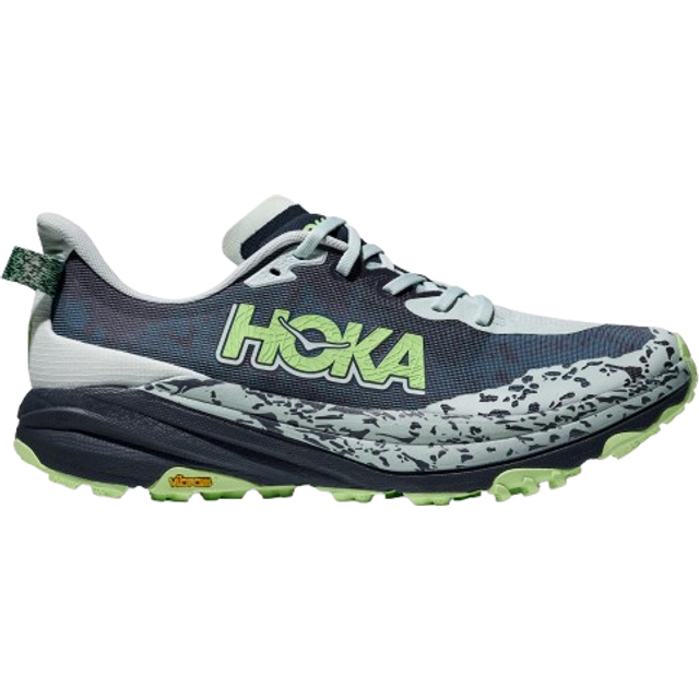 HOKA Men's Speedgoat 6 Trail Shoes in Droplet/Nautical Dusk, Size 13.5 W