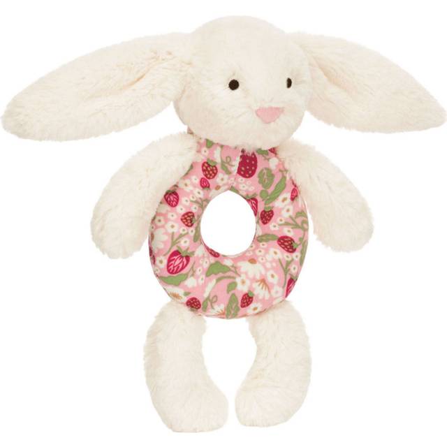 Jellycat Ringskallra - 18x8 cm - Blossom Cream Bunny Berry - Jellycat - One Size - Skallra