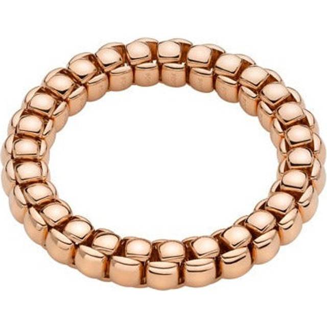 Fope Luna 18ct Rose Gold Flexible Bracelet - S