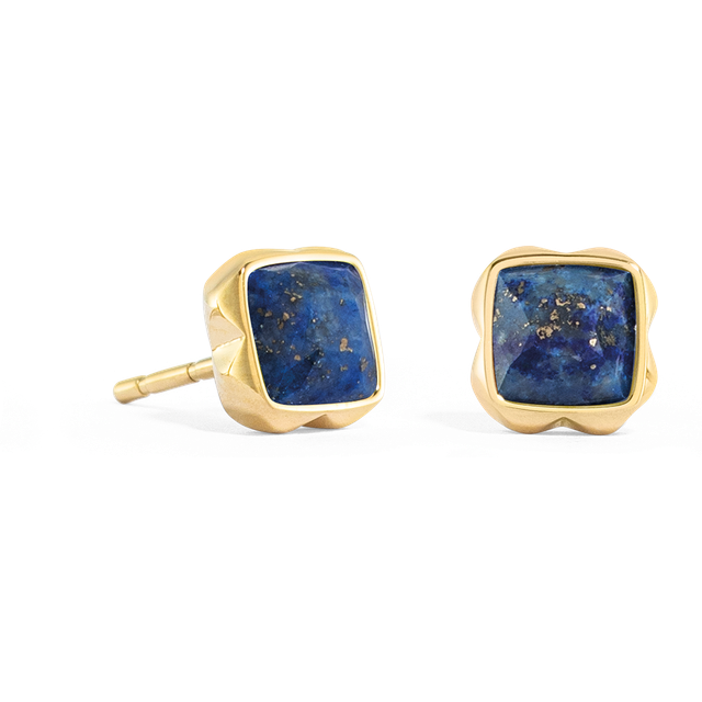 COEUR DE LION Birthstone September Ohrringe Lapislazuli Gold