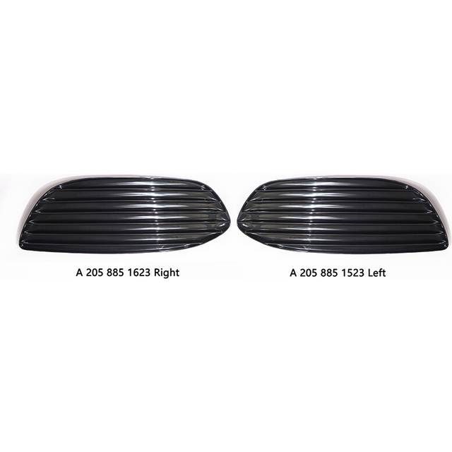 (Left Right) A2058852023 A2058851523 A2058851623 For Mercedes Benz C Class W205 Front Lower Grill Grille Radiator Left Right Cover