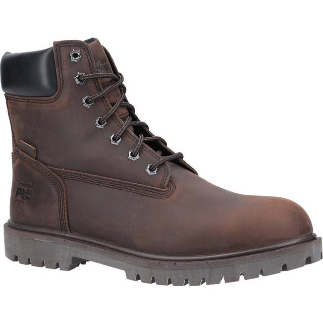 Timberland Pro Men's Iconic Safety Toe Work Boot in Brown | Size: 8