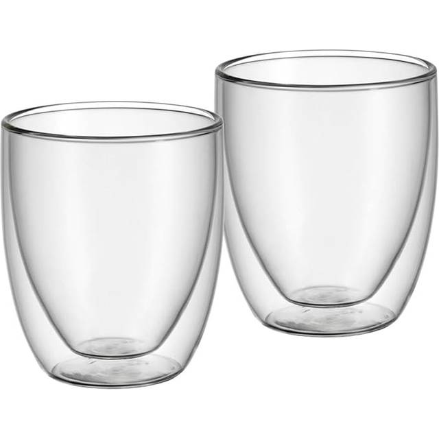 WMF Capuccino dubbelväggiga glasögontset, kristall, 17,5 x 10,7 x 17,5 cm