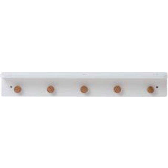 Orla Wall Shelf - White (80cm H X 12cm W X 11cm D)