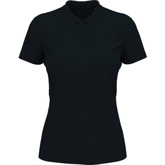 (8 UK, White) Stedman Womens/Ladies Lux Cotton Polo Shirt