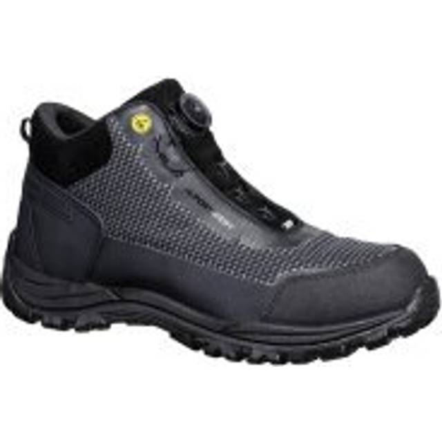 Portwest Girder Composite Mid Boot S3S ESD SR FO Black/Grey Size 37 Y