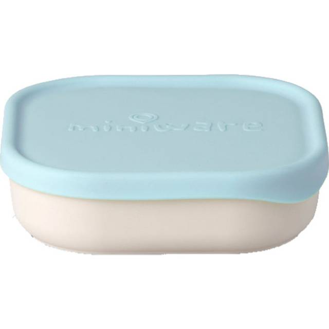 Miniware Snack Bowl Set Vanilla/Aqua