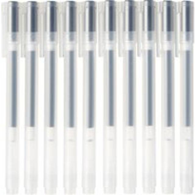 Gel Pens with Cap ‐ Set of 10 ‐ 0.5 mm | Navy