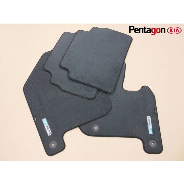 Genuine kia soul electric ev 2014+ velour carpet floor mats b2143ade10ev