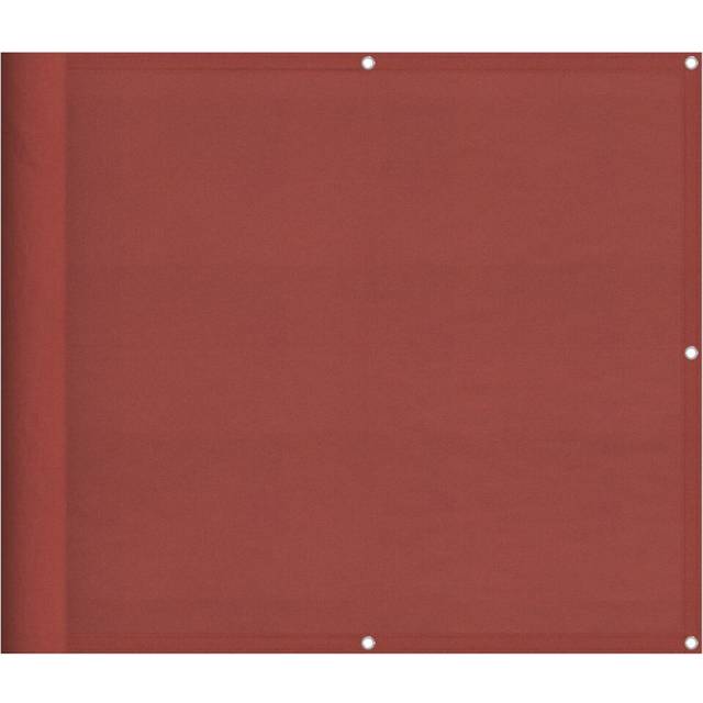 vidaXL Balcony Screen Terracotta 90x800 cm 100% Polyester Oxford - terracotta