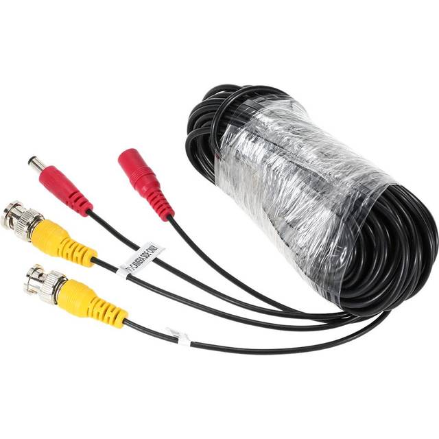 65ft BNC DC Connector Video Power Siamese Cable 4pcs/lot for CCTV Camera DVR 1PCS