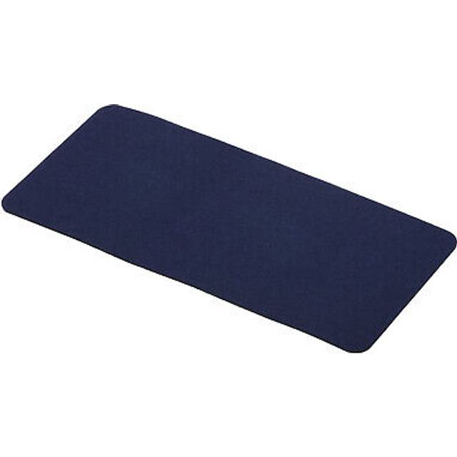 28"x13" desk mat protector, felt dual side mouse pad writing mat, blue