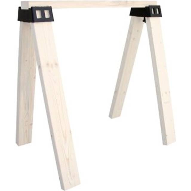 POWERTEC 71026V Plastic Sawhorse Brackets for Use with 2x4 Lumber | Ki