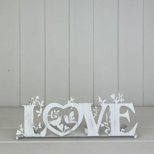 Wood Tealight Holder - Clear (11cm H X 31cm W X 5cm D)