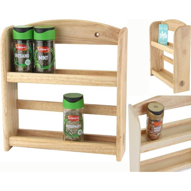 RB 2-Tier Spice Rack Holds 10 Jars