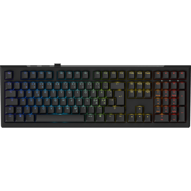 Ducky One X Fullsize Trådlöst Gaming Tangentbord - Svart